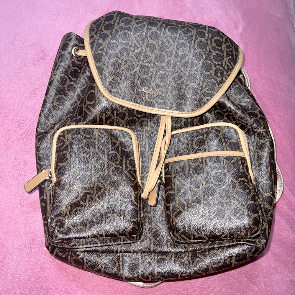 Calvin Klein Monogram Backpack